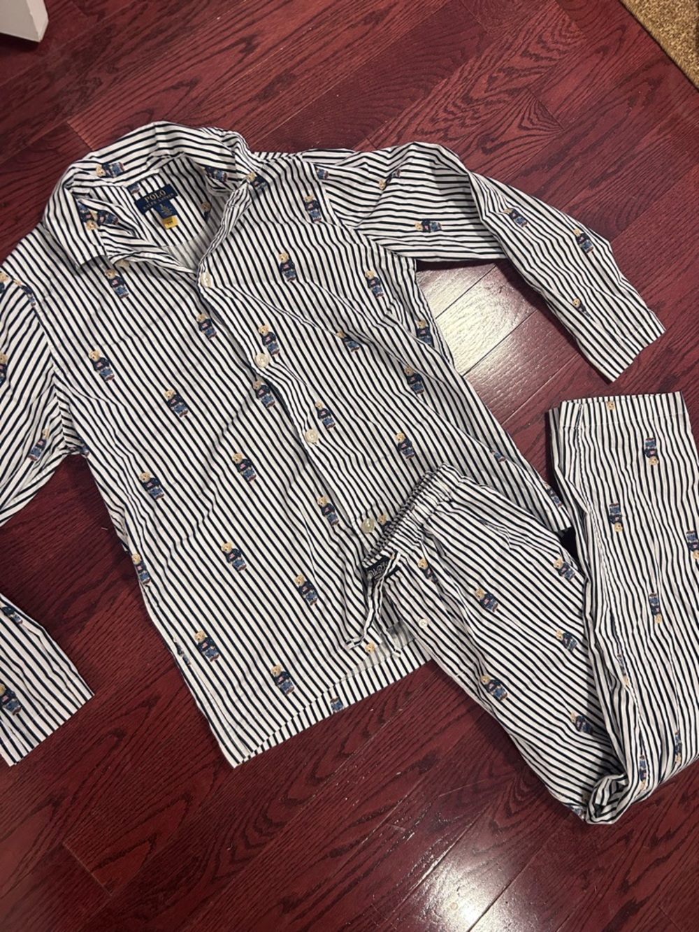 Polo Bear Pajama Set Unisex